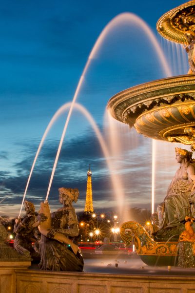 Heure bleue place de la Concorde Paris